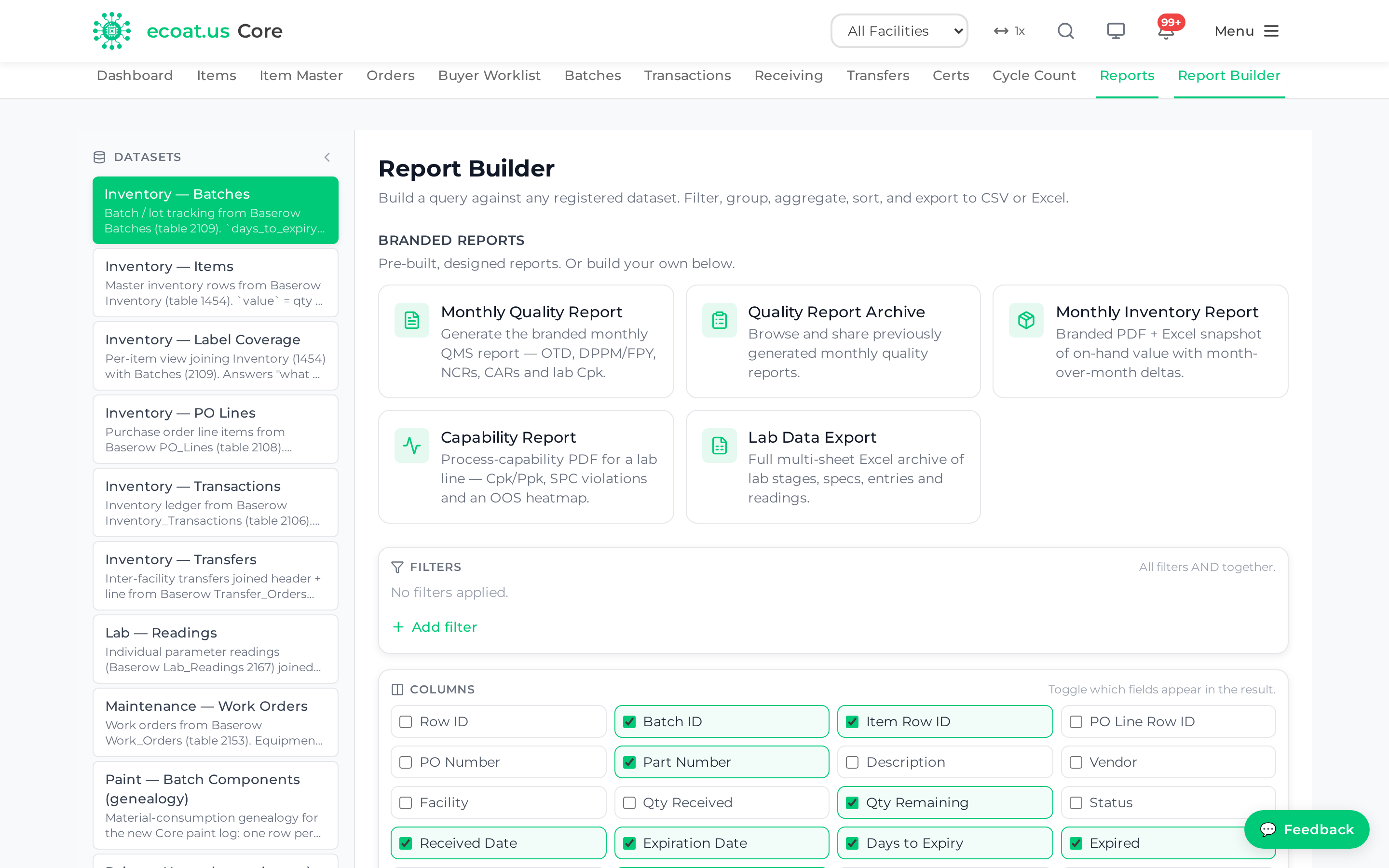 Report Builder